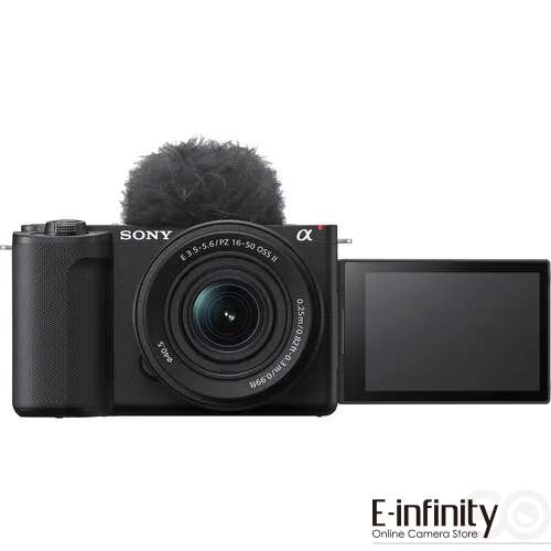 Comprar C Mera Sem Espelho Sony Zv E Ii Lente De Mm Preta