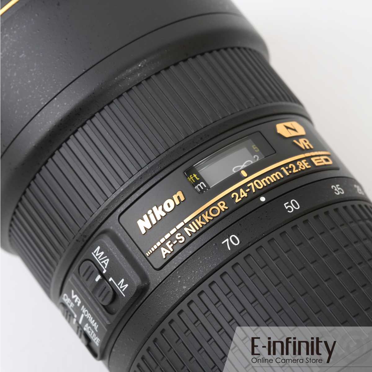 Buy Nikon Af S Nikkor 24 70mm F 2 8e Ed Vr Lens E Infinity