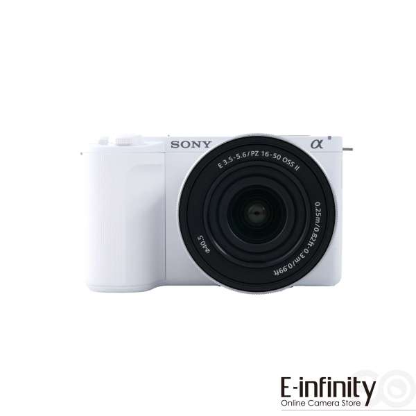 Sony ZV-E10 II Mirrorless Camera with 16-50mm Lens (White)