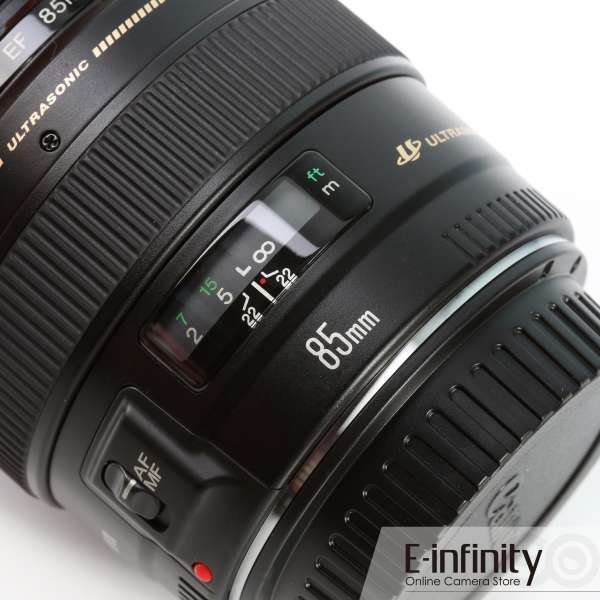 Buy Canon EF 85mm f/1.8 USM Lens - E-Infinity